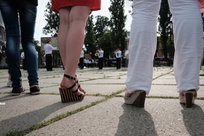 Військові оркестри виступили у Чернівцях на Соборній площі (ФОТО)