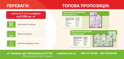 ЖК "Маєток Миколаївський": запрошуємо, пригощаємо, даруємо 10% знижки (на правах реклами)