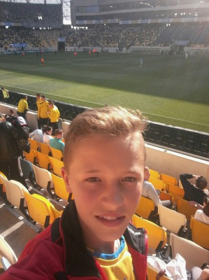 Школяр з Буковини побував на "Євро" і мріє стати професійним футболістом