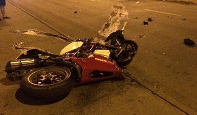Мотоцикл, водій якого втікав від поліції у Чернівцях, перебував у міжнародному розшуку