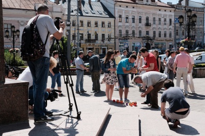 У Чернівцях журналісти вшанували пам’ять Павла Шеремета (ФОТО)