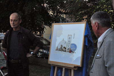 Уламки епохи: у Чернівцях презентували виставку відомого художника (ФОТО)
