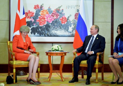 Англійський прем’єр провела зустріч з Путіним