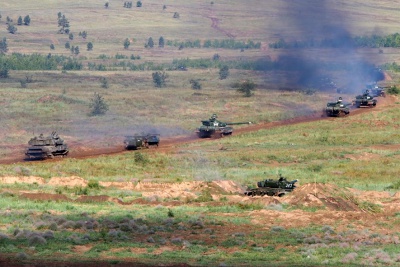 Росія розпочала акивну фазу військових навчань біля українського кордону