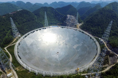 Китай ввів в експлуатацію найбільший у світі радіотелескоп FAST