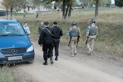 На Буковині вчилися затримувати диверсантів (ФОТО)