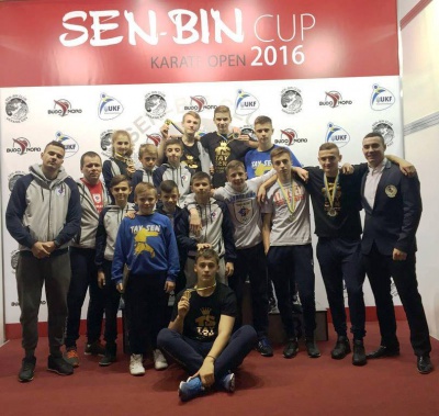 Чернівецькі каратисти вибороли 6 медалей на міжнародному турнірі в Києві