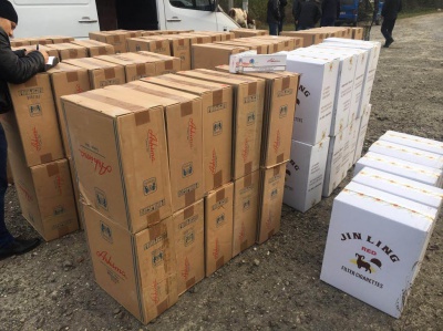 На Буковині СБУ затримала партію контрабандних цигарок на один мільйон гривень