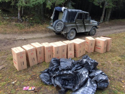 На Буковині СБУ затримала партію контрабандних цигарок на один мільйон гривень