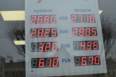 Долар та євро у Чернівцях подешевшали (ФОТО)