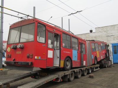 Привезені до Чернівців тролейбуси експлуатували лише два роки (ФОТО)