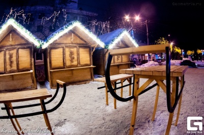 Столики-санчата і 31 будиночок. Підприємець розповів, яким буде Різдвяне містечко у Чернівцях