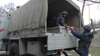 Боєприпаси на міському пляжі виявилися гранатами та снарядами Першої Світової