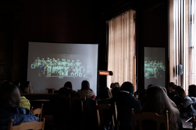 Чернівецькі студенти презентували свій фільм про переселенців (ФОТО)