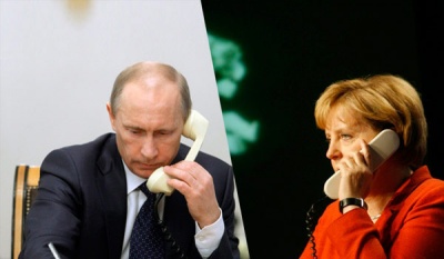 Путін пожалівся Меркель, що Україна не купує газ