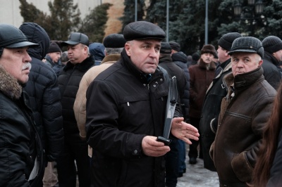 У Чернівцях колишні міліціонери знову вимагали перерахунку пенсій (ФОТО)