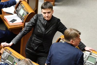 Рада виключила Савченко з парламентської делегації в ПАРЄ