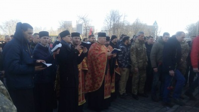 У Києві попрощалися з загиблим в АТО бійцем з позивним Козак, відео знущань над яким бойовики публікували в мережі