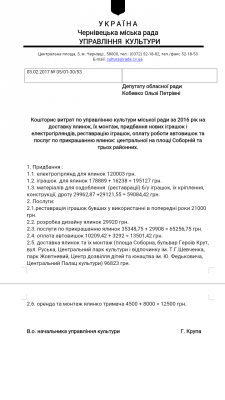 Новорічні ялинки Чернівцям обходяться у понад півмільйона гривень