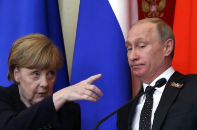 Канцлер Німеччини закликала Путіна вплинути на бойовиків