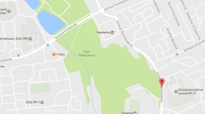 Google Maps перейменував парк Жовтневий у Чернівцях на парк Реформації