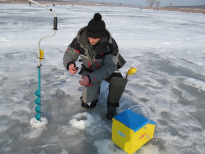За три години – 2,5 кілограма риби з-під льоду: на Буковині відбулися змагання рибалок (ФОТО)