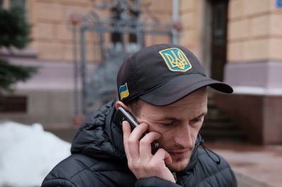 У Чернівцях заступник голови облради з активістами "Свободи" пікетували "будинок з левами" (ФОТО)