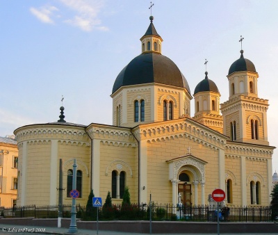 Про Чернівці в старих фото. Церква святої Параскеви Сербської.