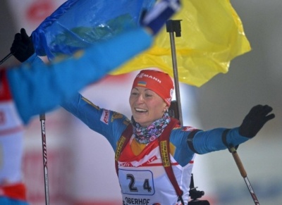 Українська біатлоністка Віта Семеренко повернулася у великий спорт