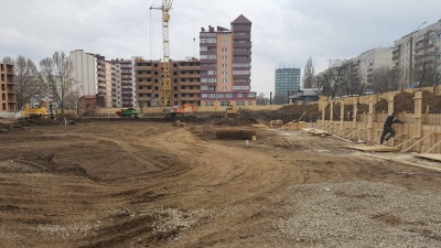 У Чернівцях розпочато будівництво нового стадіону