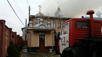 На Буковині горів чоловічий монастир