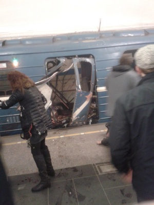 Вибух у Санкт-Петербурзі: Щонайменше 10 загиблих, 20 поранених