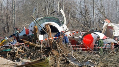 Польські фахівці вважають, що літак Качинського почав розпадатися ще в повітрі