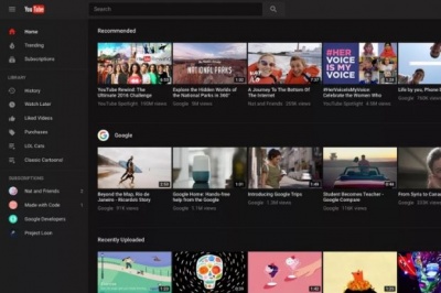 В YouTube з’явиться новий дизайн та інтерфейс