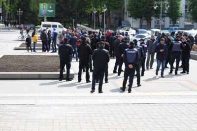 Організатора мітингу за "Рівненську народну республіку" суд залишив під вартою