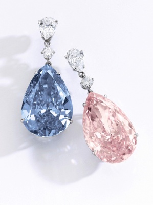 На аукціоні в Женеві діамантові сережки продали за рекордні 57 млн доларів