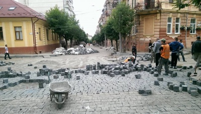 У Чернівцях оголосили повторний тендер на ремонт вулиці Богдана Хмельницького