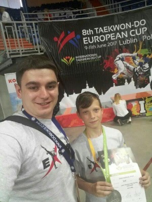 Двоє чернівчан взяли участь у кубку Європи з таеквон-до