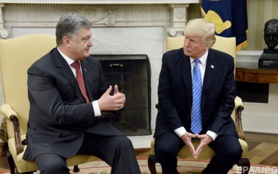 Порошенко після зустрічі з Трампом: Україна отримала тверду підтримку з боку США