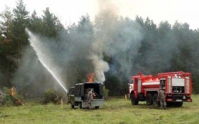 Спека в Україні: В Чорнобилі загорілося 25 гектарів лісу