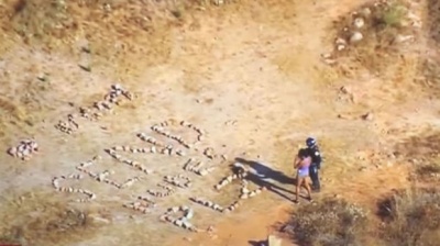 Американська туристка, яка загубилась в горах, оригінально привернула увагу рятувальників