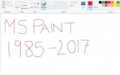 Корпорація Microsoft "поховає" редактор Paint