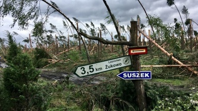 У Польщі потужний буревій забрав життя 5 осіб