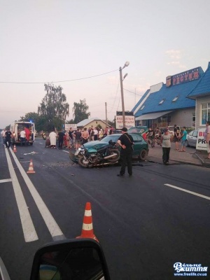 Мотоцикліст мало не залишився без ноги після ДТП на Буковині