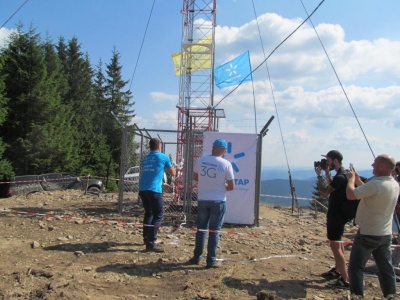 Базова станція компанії Київстар з’явилася на найвищій вершині Буковини (новини компанії)