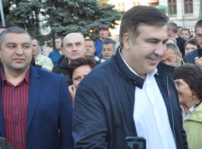 Екс-голова ОДА образився на Геращенка через підрахунок прихильників Саакашвілі на мітингу в Чернівцях