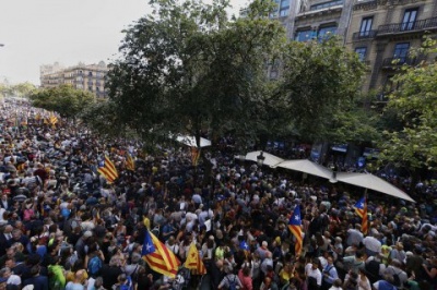 У Каталонії протестують через арешти чиновників, які організовували референдум про незалежність