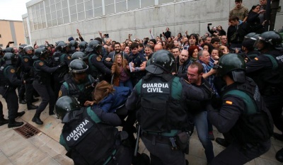 У Каталонії кількість постраждалих під час зіткнень збільшилася до 465