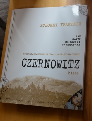 Місто, яке колись називалося Czernowitz,  – у книзі відомого художника