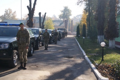 До Чернівців прибула група курсантів для посилення контролю на кордоні (ФОТО)